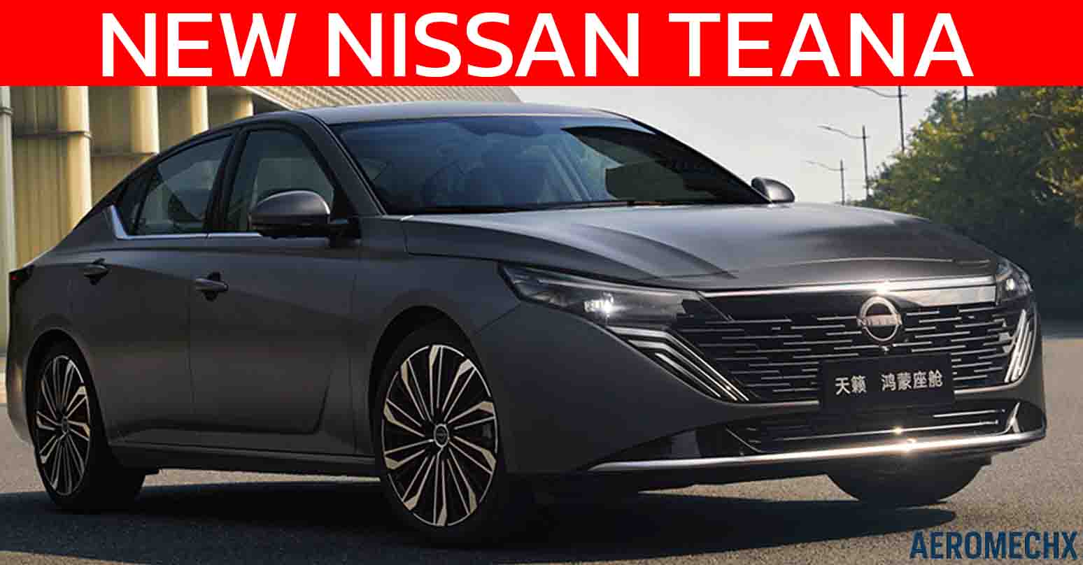 เปิดขายจีน 593,000 บาท NEW NISSAN Teana รุ่นปรับปรุงใหม่ พร้อม HarmonyOS Cockpit