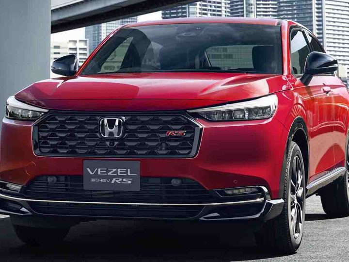 เปิดตัว HONDA Vezel/HR-V e:HEV RS 4WD ในญี่ปุ่น 854,000 บาท ประหยัด 21.5 กม./ชาร์จ WLTC