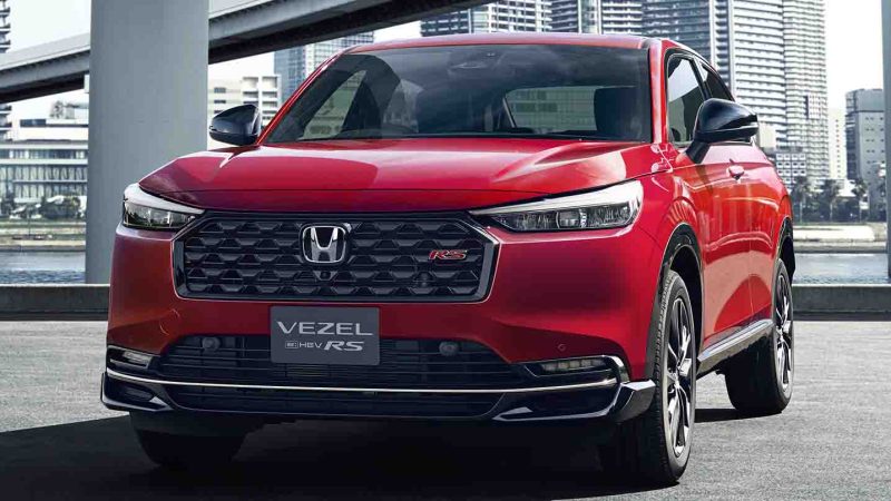 เปิดตัว HONDA Vezel/HR-V e:HEV RS 4WD ในญี่ปุ่น 854,000 บาท ประหยัด 21.5 กม./ชาร์จ WLTC