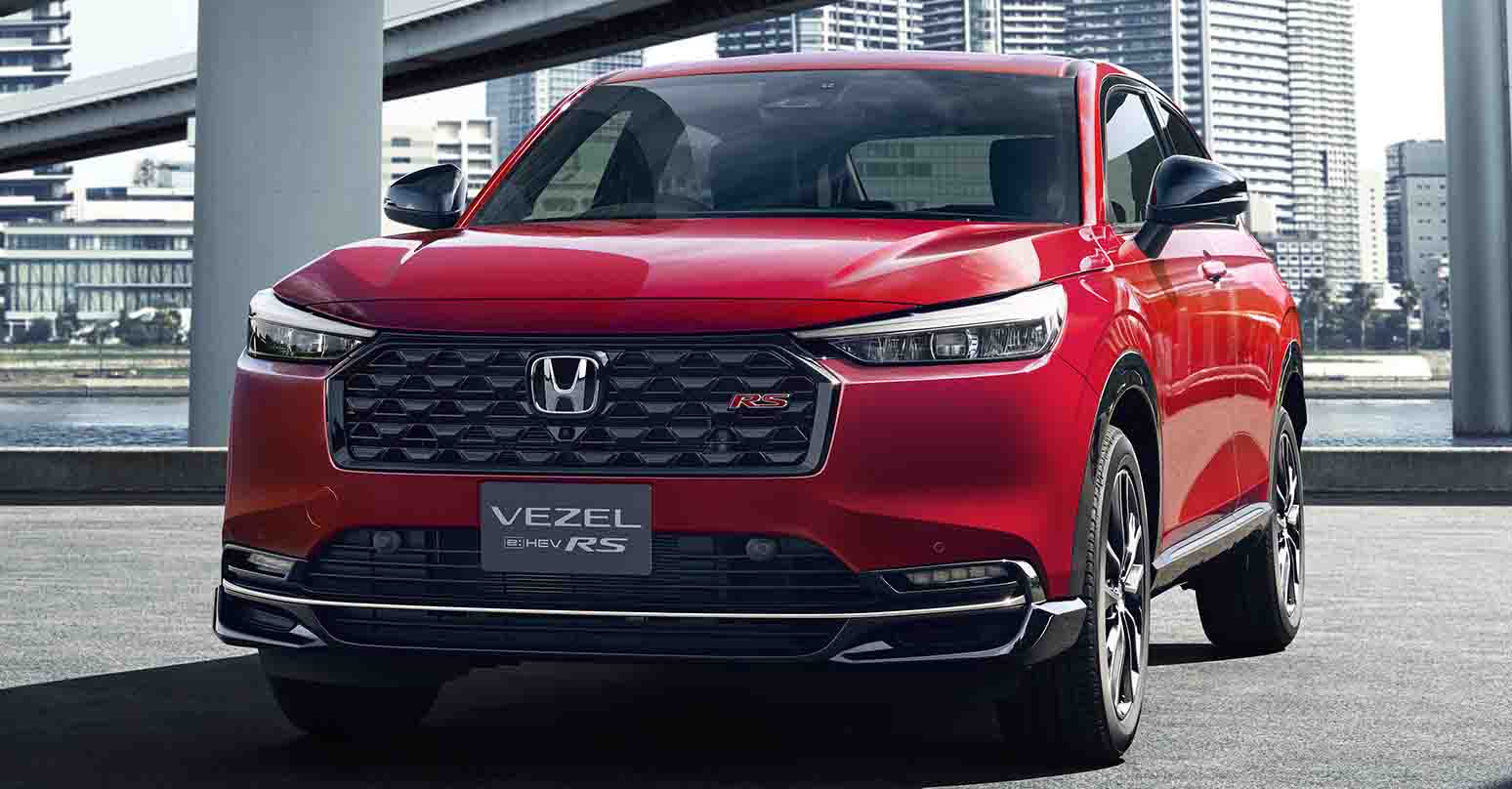 เปิดตัว HONDA Vezel/HR-V e:HEV RS 4WD ในญี่ปุ่น 854,000 บาท ประหยัด 21.5 กม./ชาร์จ WLTC