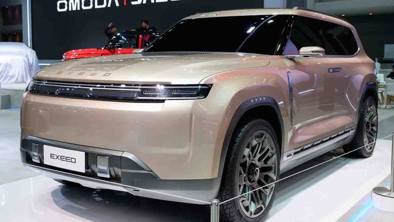 เผยโฉม MOTOR EXPO 2025 : Chery EXEED TIANJI REEV ต้นแบบ วิ่งไฟฟ้า 300 กม. SUV 6 ที่นั่ง