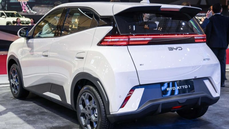 3 เดือนขายสะสมกว่า 3 หมื่นคันในอินโดฯ BYD ATTO 1 วิ่งได้ 300 – 380 กม./ชาร์จ ราคา 359,000 – 433,000 บาท