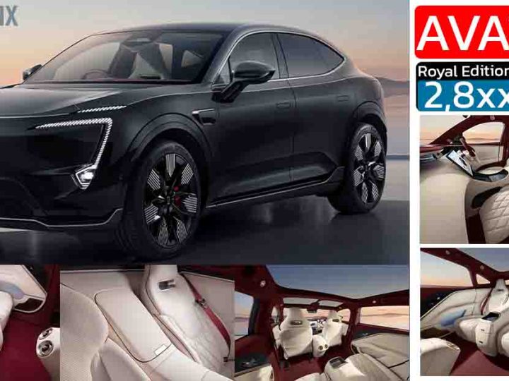เปิดจองไทย 2.8x ล้านบาท AVATR 11 Royal Edition สุดหรูหรา AWD 680KM