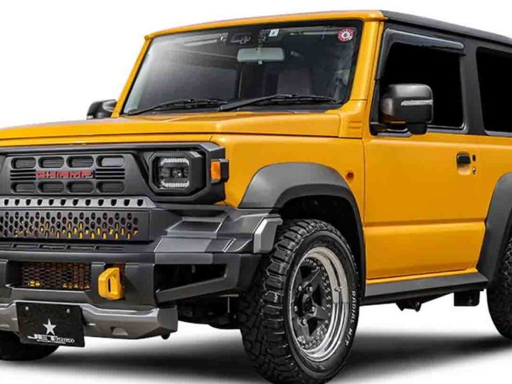 Suzuki Jimny แปลงหน้าเป็น Toyota Hilux Champ รวมการแปลงทั้งหมด 293,517 บาท ในญี่ปุ่น