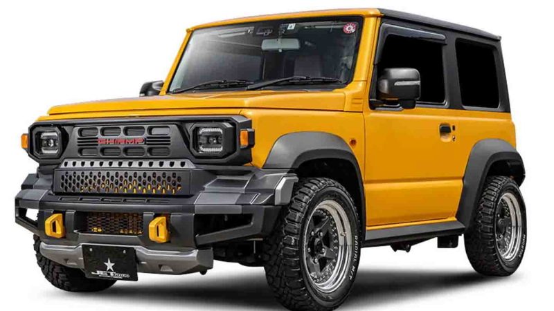 Suzuki Jimny แปลงหน้าเป็น Toyota Hilux Champ รวมการแปลงทั้งหมด 293,517 บาท ในญี่ปุ่น