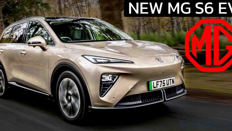 รวมภาพคันจริง NEW MG S6 EV SUV 530 กม./ชาร์จ WLTP พวงมาลัยขวา ราคา 1.63 ล้านบาทในอังกฤษ