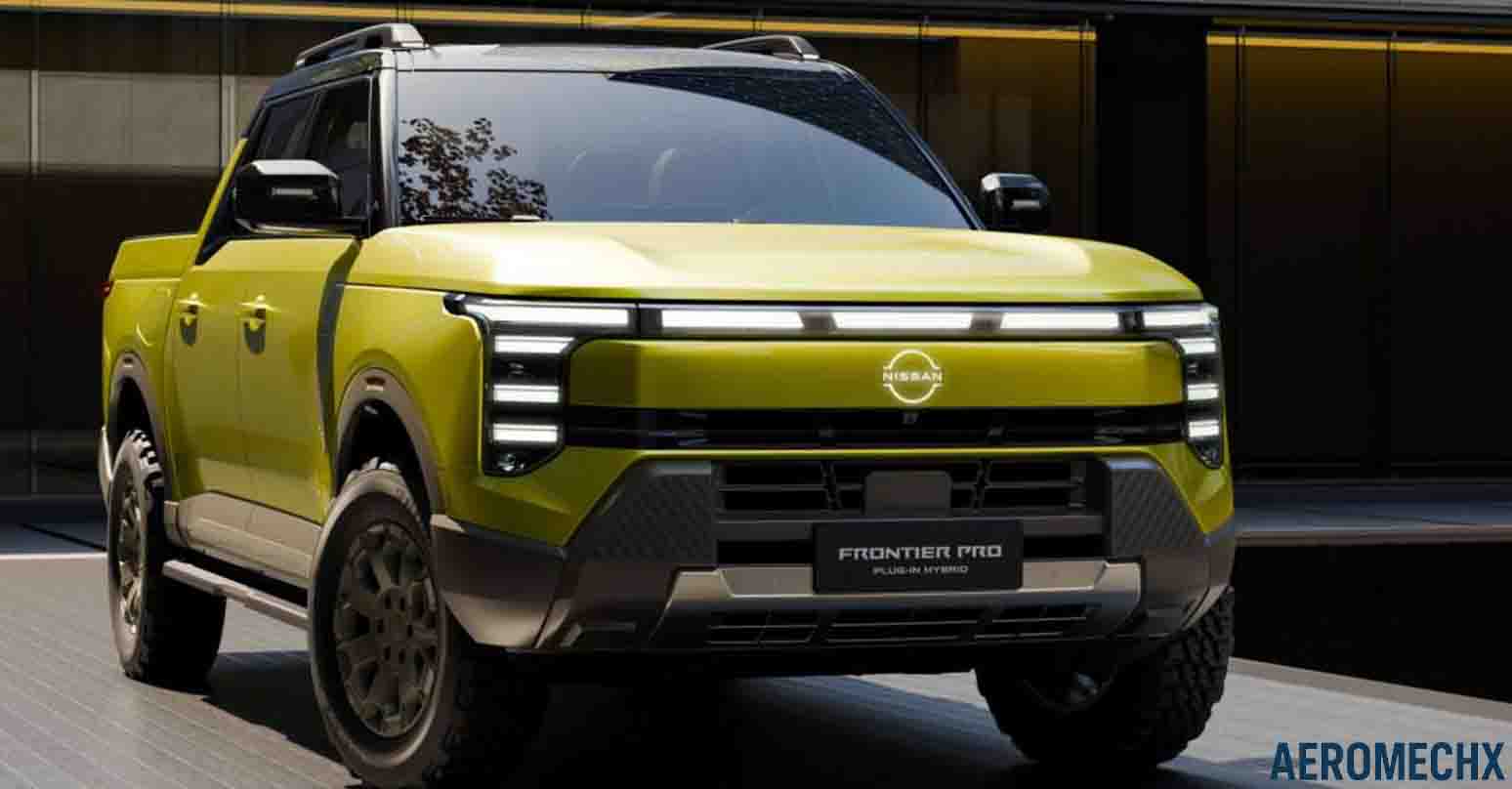 ขายปี 2027 ในออสเตรเลีย Nissan Frontier Pro PHEV ใหม่คู่แข่ง BYD Shark 6 และ Ranger PHEV