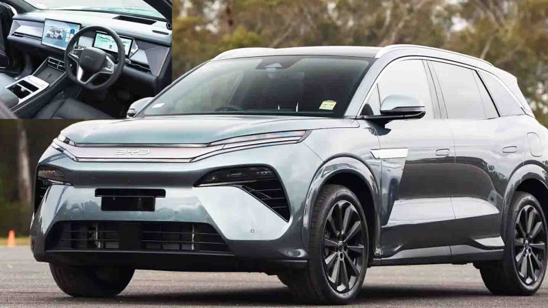 รวมภาพคันจริง พวงมาลัยขวา BYD SEALION 8 SUV 7 ที่นั่งก่อนขาย ต้นปี 2026 ไทยมีลุ้นเช่นกัน