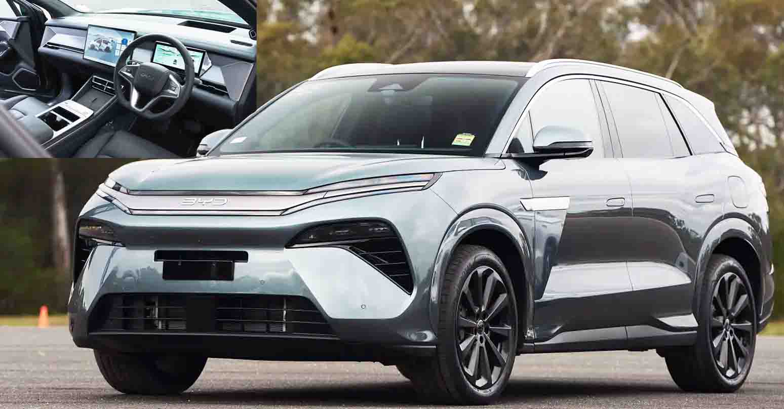 รวมภาพคันจริง พวงมาลัยขวา BYD SEALION 8 SUV 7 ที่นั่งก่อนขาย ต้นปี 2026 ไทยมีลุ้นเช่นกัน