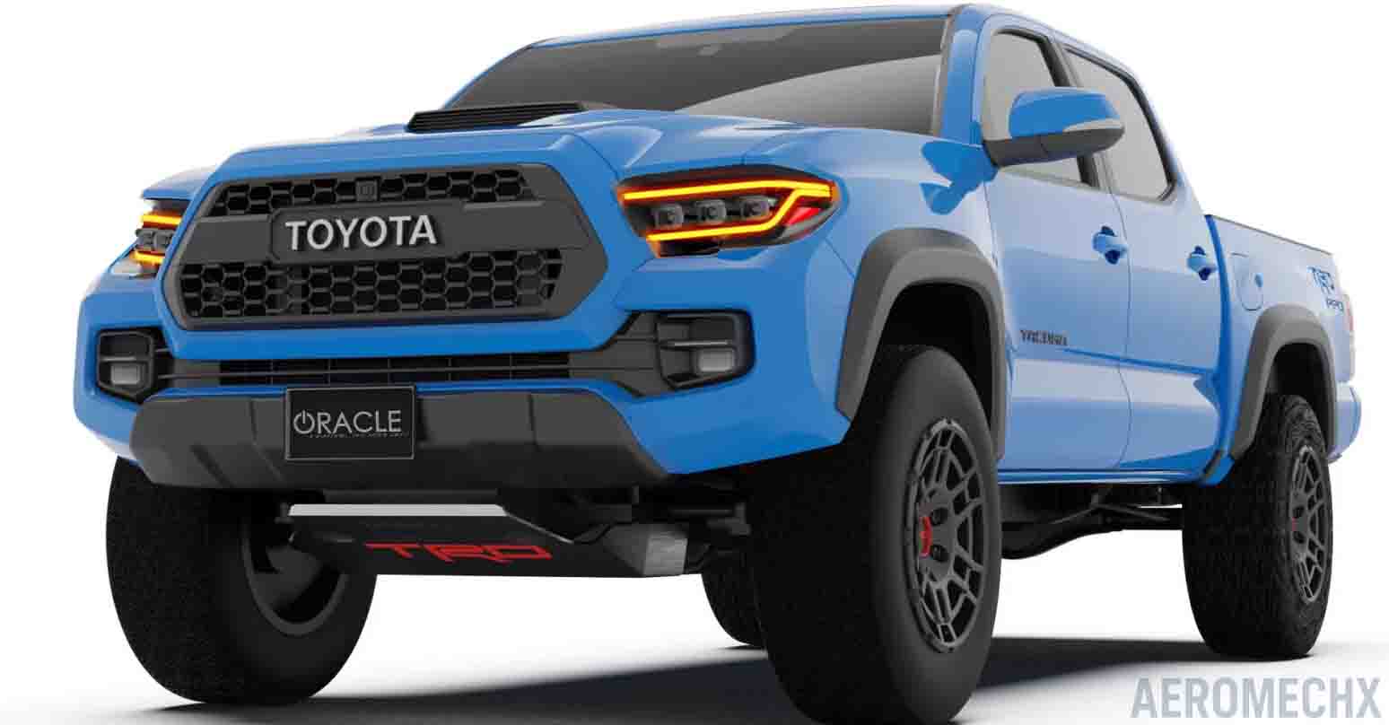 เปิดตัว ไฟหน้า LED แบบไร้เลนส์ Oracle Lighting รองรับรถยนต์ TOYOTA TACOMA เจนที่ 3