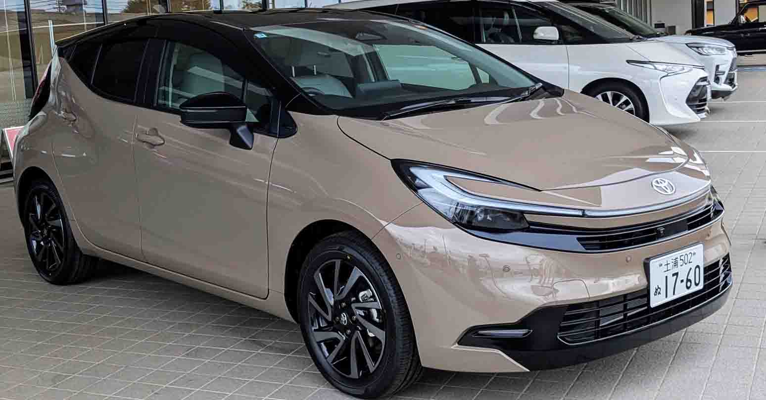 37 กม./ลิตร ภาพคันจริง TOYOTA Aqua รุ่นปรับโฉม 2025 เปิดขายญี่ปุ่น 509,000 – 584,000 บาท