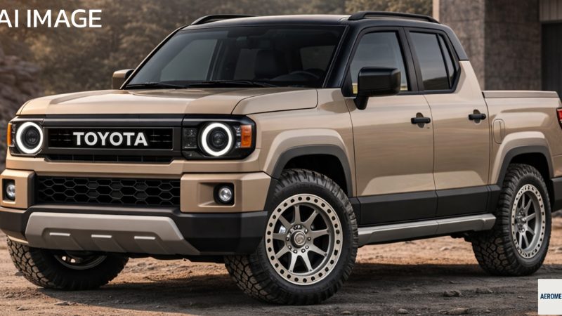 อนาคตอาจเปิดตัว! TOYOTA กำลังพัฒนา Land Cruiser กระบะไฟฟ้าใหม่ บนฐาน Unibody