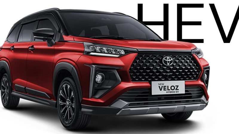 เปิดราคาเริ่ม 562,000 บาทในอินโดฯ TOYOTA Veloz ไฮบริด โตโยต้า เวลอซ MPV 7 ที่นั่ง ขุมพลังเดียว ยาริส ครอส ประหยัดกว่า 28.9 กม./ลิตร