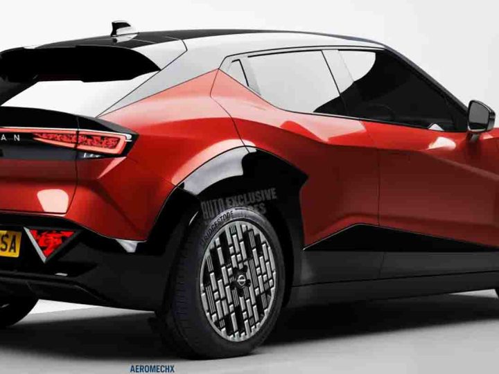NISSAN JUKE EV ใหม่ เตรียมเปิดตัวปี 2026 ครอสโอเวอร์ไฟฟ้าดีไซน์ล้ำ สไตล์ Hyper Punk