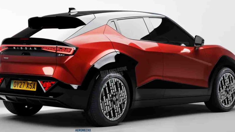 NISSAN JUKE EV ใหม่ เตรียมเปิดตัวปี 2026 ครอสโอเวอร์ไฟฟ้าดีไซน์ล้ำ สไตล์ Hyper Punk