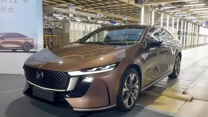 MAZDA EZ-6 BEV/EREV ราคาในประเทศจีน 655,000 – 762,000 ซีดานไฟฟ้าสุดพรีเมียม