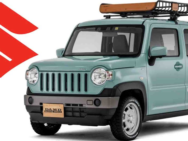 ชุดแต่ง DAMD CARABINA สำหรับ Suzuki Hustler ในประเทศญี่ปุ่น