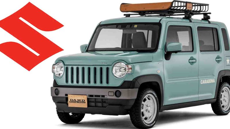 ชุดแต่ง DAMD CARABINA สำหรับ Suzuki Hustler ในประเทศญี่ปุ่น