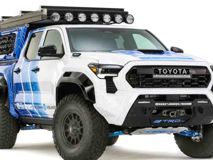 TOYOTA เปิดตัวกระบะ Tacoma พลังไฮโดรเจน H2-Overlander Concept เติมเชื้อเพลิง 5 นาที วิ่งแบบไฟฟ้า