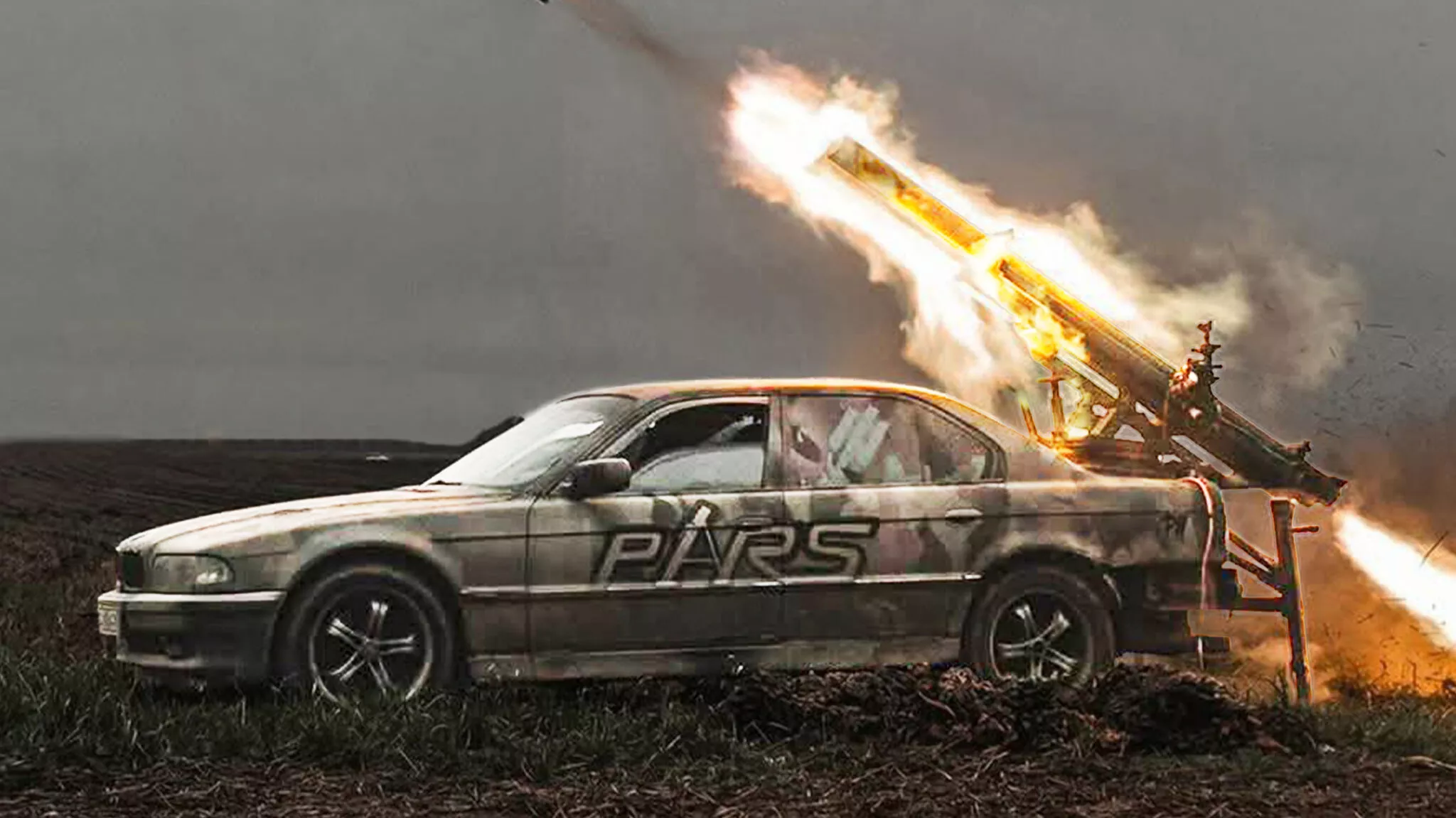 ยูเครนดัดแปลง BMW 7-Series (E38) เป็น “รถยิงจรวด” แบบชั่วคราว เมื่อรถหรูถูกใช้ในสงครามยุคโดรน