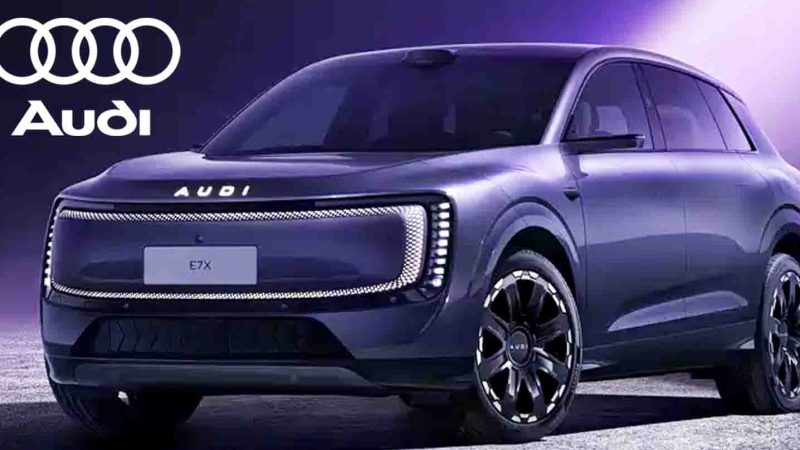 AUDI E7X เปิดตัวอย่างเป็นทางการ! ว่าที่เรือธง SUV ไฟฟ้าใหม่  ก่อนขายจริงครึ่งปีแรก 2026 ในจีน