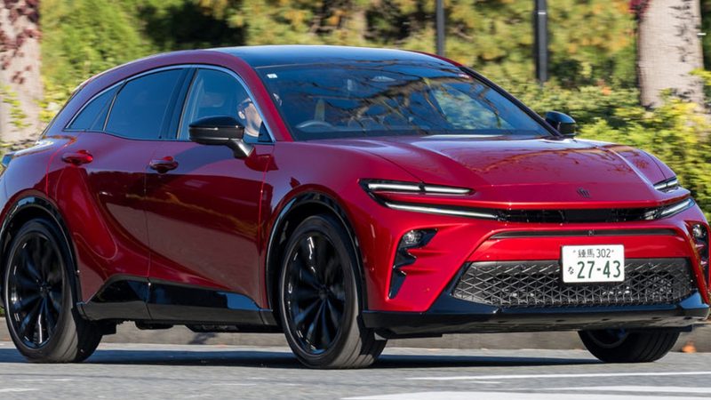 รวมภาพคันจริง! TOYOTA CROWN SPORT ปลั๊กอินไฮบริด ราคาญี่ปุ่น 1.53 ล้านบาท วิ่งไฟฟ้า 90 กม. WLTC โตโยต้า คราวน์ สปอร์ต