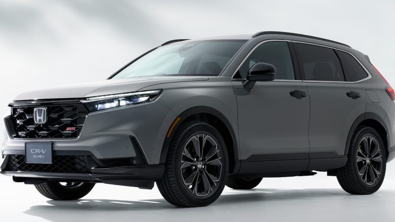 เปิดราคา 1.14 ล้านบาทในญี่ปุ่น HONDA CR-V Black Edition ใหม่ พร้อม Honda Sensing 360