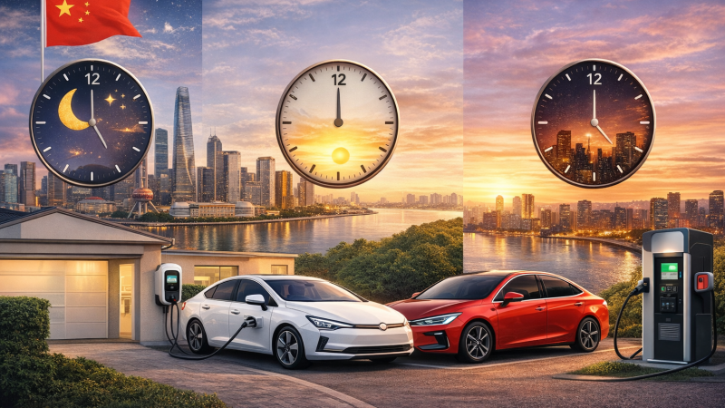 ค่าไฟบ้านจีน ปี 2025 ลึกกว่าที่คิด ระบบ TOU ทำให้ชาร์จ EV ถูกแค่ไหน? เจาะต้นทุนจริง บ้าน vs DC พร้อมคำนวณเป็นบาท