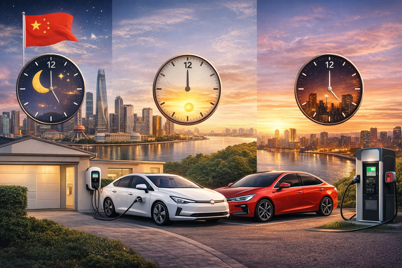 ค่าไฟบ้านจีน ปี 2025 ลึกกว่าที่คิด ระบบ TOU ทำให้ชาร์จ EV ถูกแค่ไหน? เจาะต้นทุนจริง บ้าน vs DC พร้อมคำนวณเป็นบาท