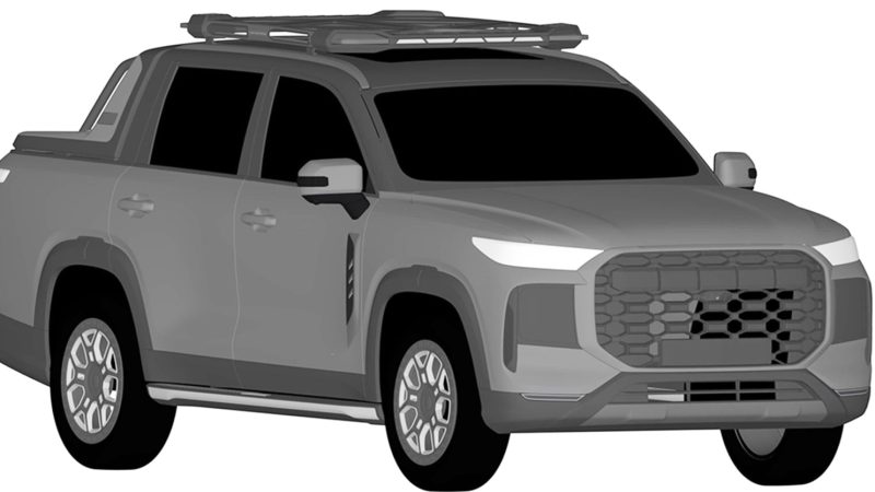 Chery โผล่ภาพสิทธิบัตร กระบะขนาดกลางใหม่ ในออสเตรเลีย