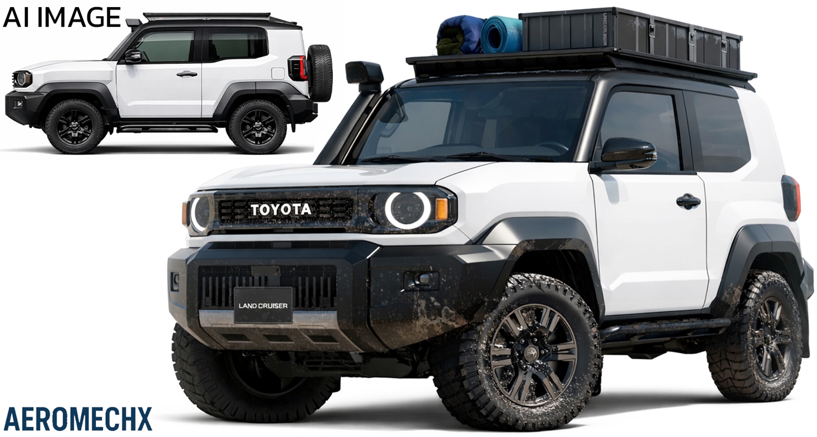 โอกาศแค่ไหน ? TOYOTA Land Cruiser FJ ฐานสั้น 3 ประตูไหม ในจินตนาการ : โตโยต้า แลนด์ครูเซอร์