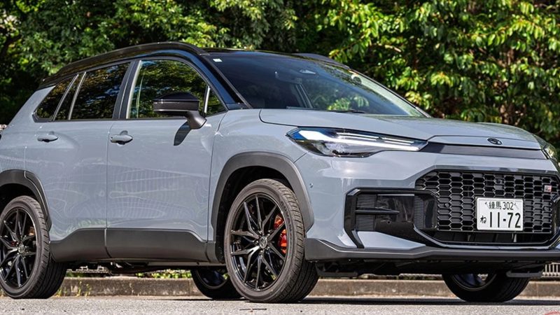 คันจริง! ราคา 784,000 บาท ในญี่ปุ่น TOYOTA COROLLA CROSS GR SPORT 2025 2.0 ไฮบริด 195 แรงม้า E-FOUR