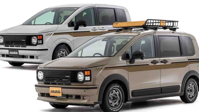 Honda Freed เปลี่ยนหน้า ย้อนยุค 80s มินิแวนทรงเหลี่ยมสุดคลาสสิก โดย DAMD