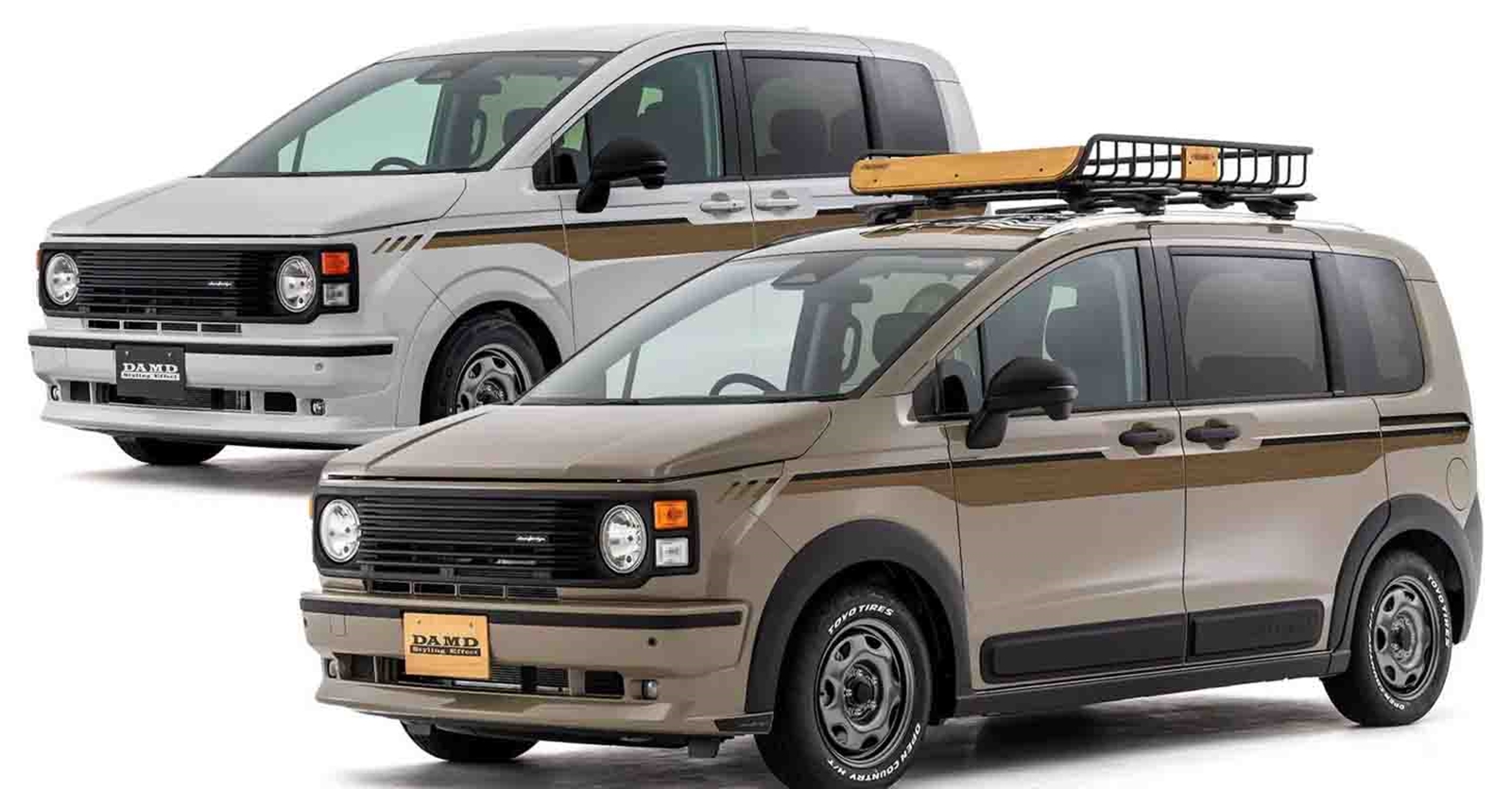 Honda Freed เปลี่ยนหน้า ย้อนยุค 80s มินิแวนทรงเหลี่ยมสุดคลาสสิก โดย DAMD