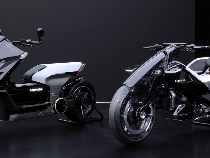 HONDA ปล่อยภาพ มอเตอร์ไซค์ไฟฟ้าต้นแบบใหม่ Outlier Concept