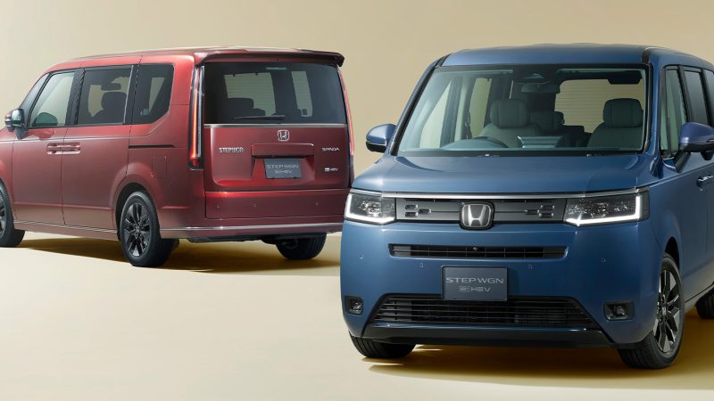 Honda STEP WGN ฉลอง 30 ปี! เปิดตัวรุ่นพิเศษ e:HEV AIR EX / SPADA อัพออฟชั่น ในญี่ปุ่น