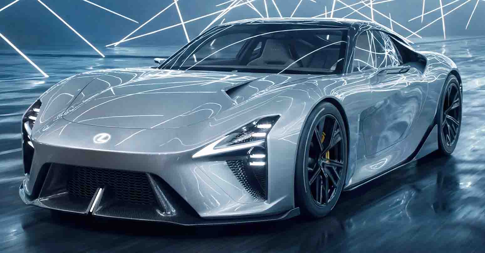 Lexus LFA Concept เปิดตัวครั้งแรกของโลก ซูเปอร์คาร์ไฟฟ้า BEV สายพันธุ์สปอร์ตยุคใหม่