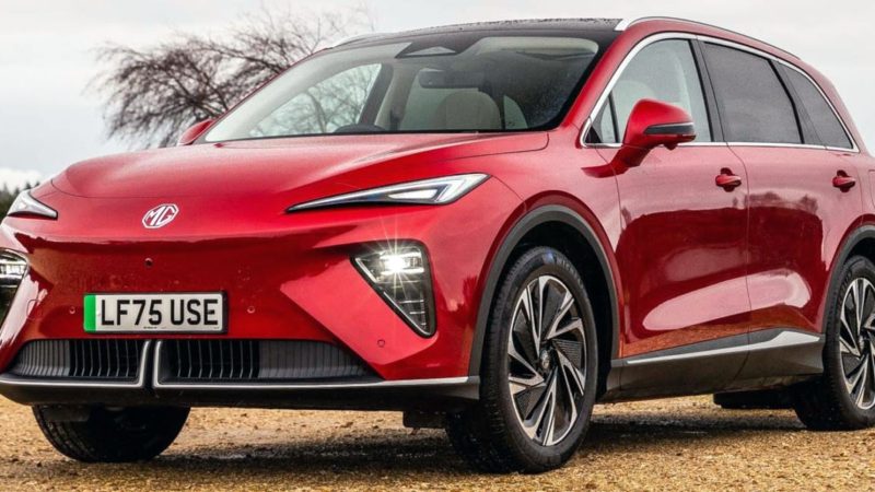 รวมภาพคันจริง! MG S6 EV SUV 530 กม./ชาร์จ WLTP พวงมาลัยขวา ราคา 1.59 ล้านบาทในอังกฤษ