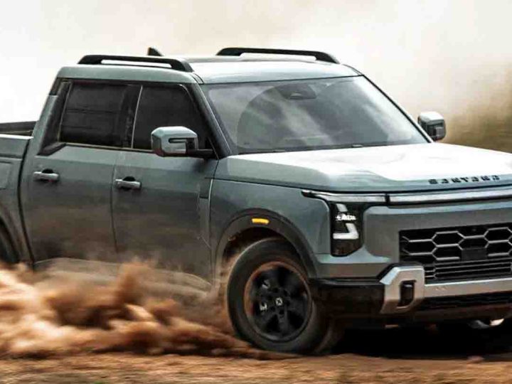 เปิดขายยุโรป 1.10 ล้านบาท Santana 400 กระบะปลั๊กอินไฮบริด วิ่งไฟฟ้า 120 กม.