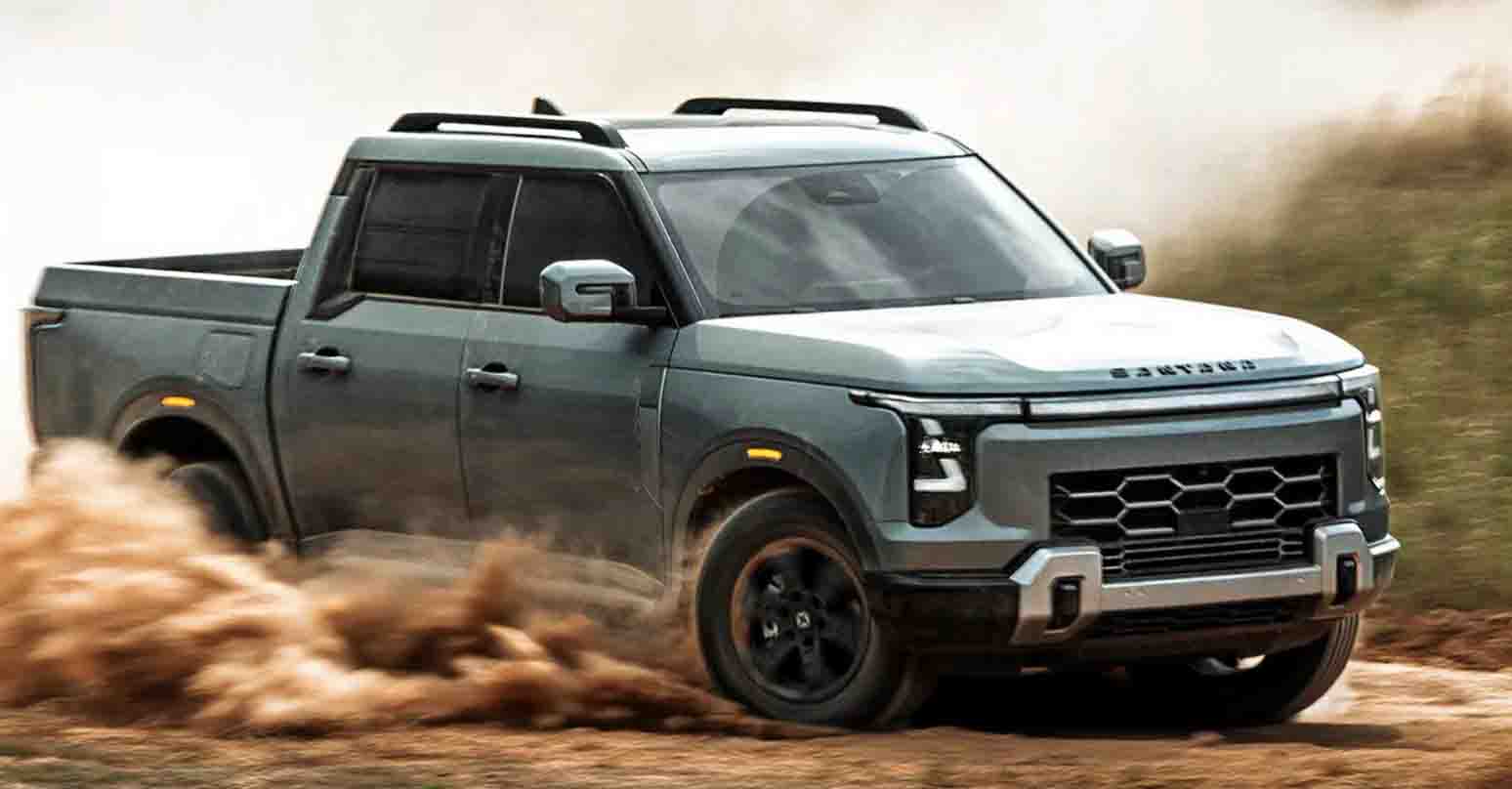 เปิดขายยุโรป 1.10 ล้านบาท Santana 400 กระบะปลั๊กอินไฮบริด วิ่งไฟฟ้า 120 กม.