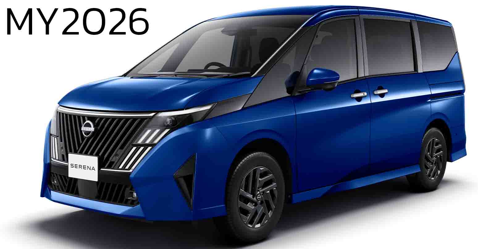 เปิดขายญี่ปุ่น 557,000 – 999,000 บาท Nissan Serena ไมเนอร์เชนจ์ 2026