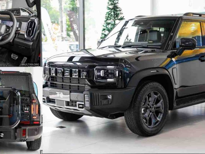 รวมภาพคันจริง พวงมาลัยขวา Jetour T2 ในมาเลเซีย เบนซิน 2.0T 254 PS