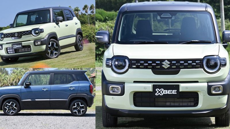 รวมภาพคันจริงในญี่ปุ่น SUZUKI Xbee 1.2 HEV 22.8 กม./ลิตร WLTC ราคา 435,000 – 504,000 บาท