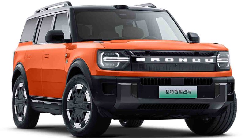 ขายนอกจีน! FORD Bronco PHEV โฉมใหม่ เตรียมจำหน่ายในยุโรป ปี 2027