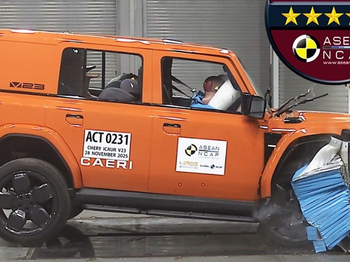 เจาะลึกความปลอดภัย Chery iCAR V23 คว้า 5 ดาว ASEAN NCAP คะแนนรวม 91.02 จุด พร้อม 6 ถุงลม + AEB + BSD เป็นมาตรฐานทุกรุ่น