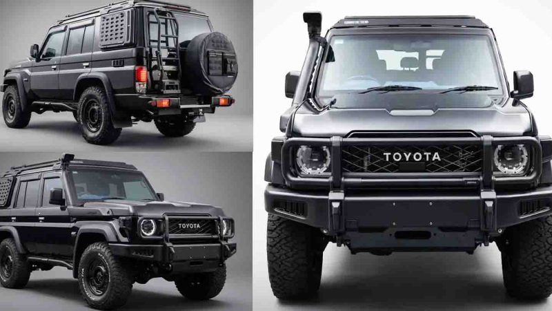 Toyota Land Cruiser 70 (LC76) สายลุยถูกอัปเกรดหรู PVS Automotive