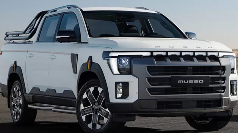 ภาพอย่างเป็นทางการ KGM Musso ชนตรง Toyota Hilux และ Ford Ranger ปี 2026