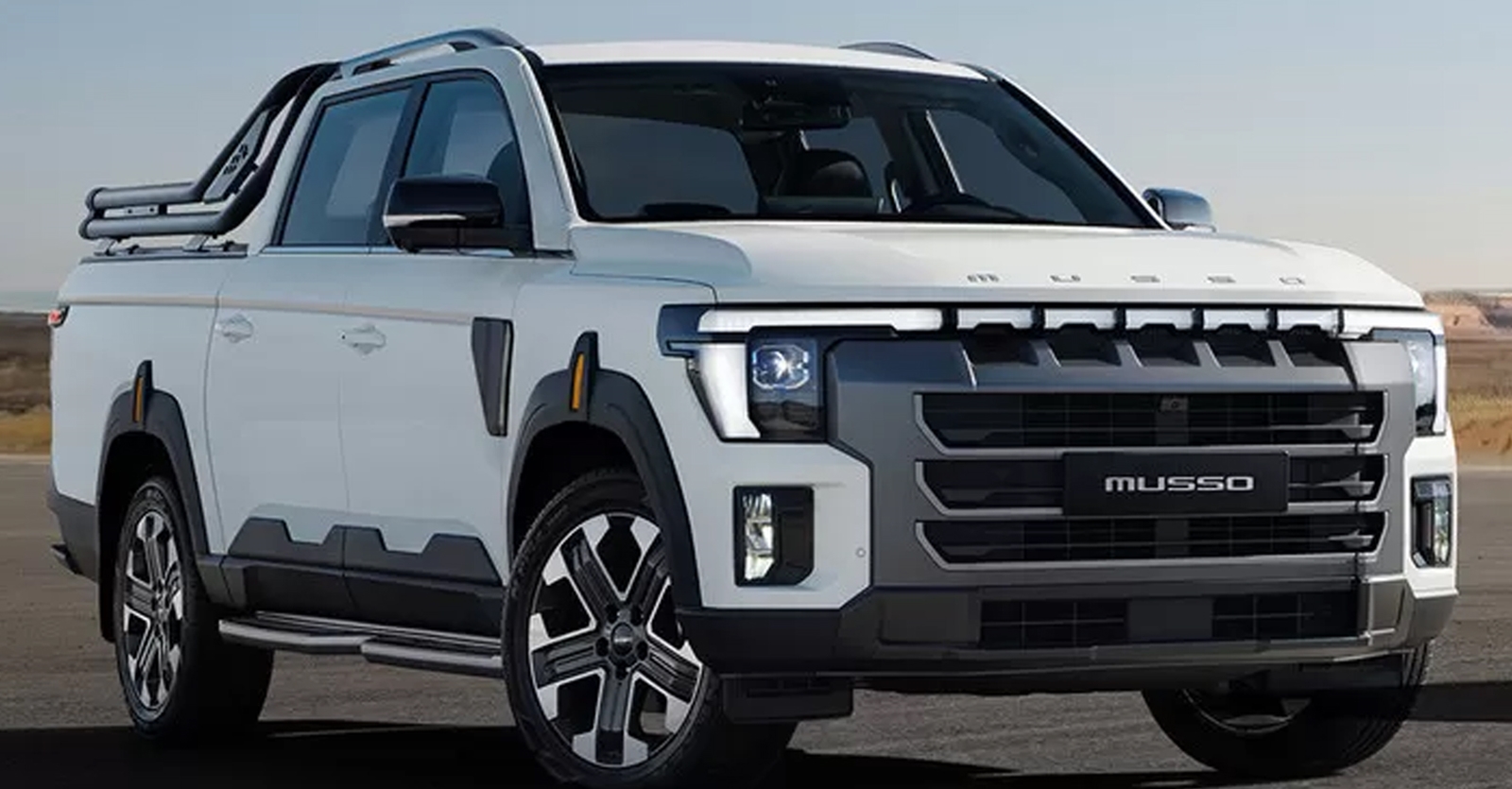 ภาพอย่างเป็นทางการ KGM Musso ชนตรง Toyota Hilux และ Ford Ranger ปี 2026