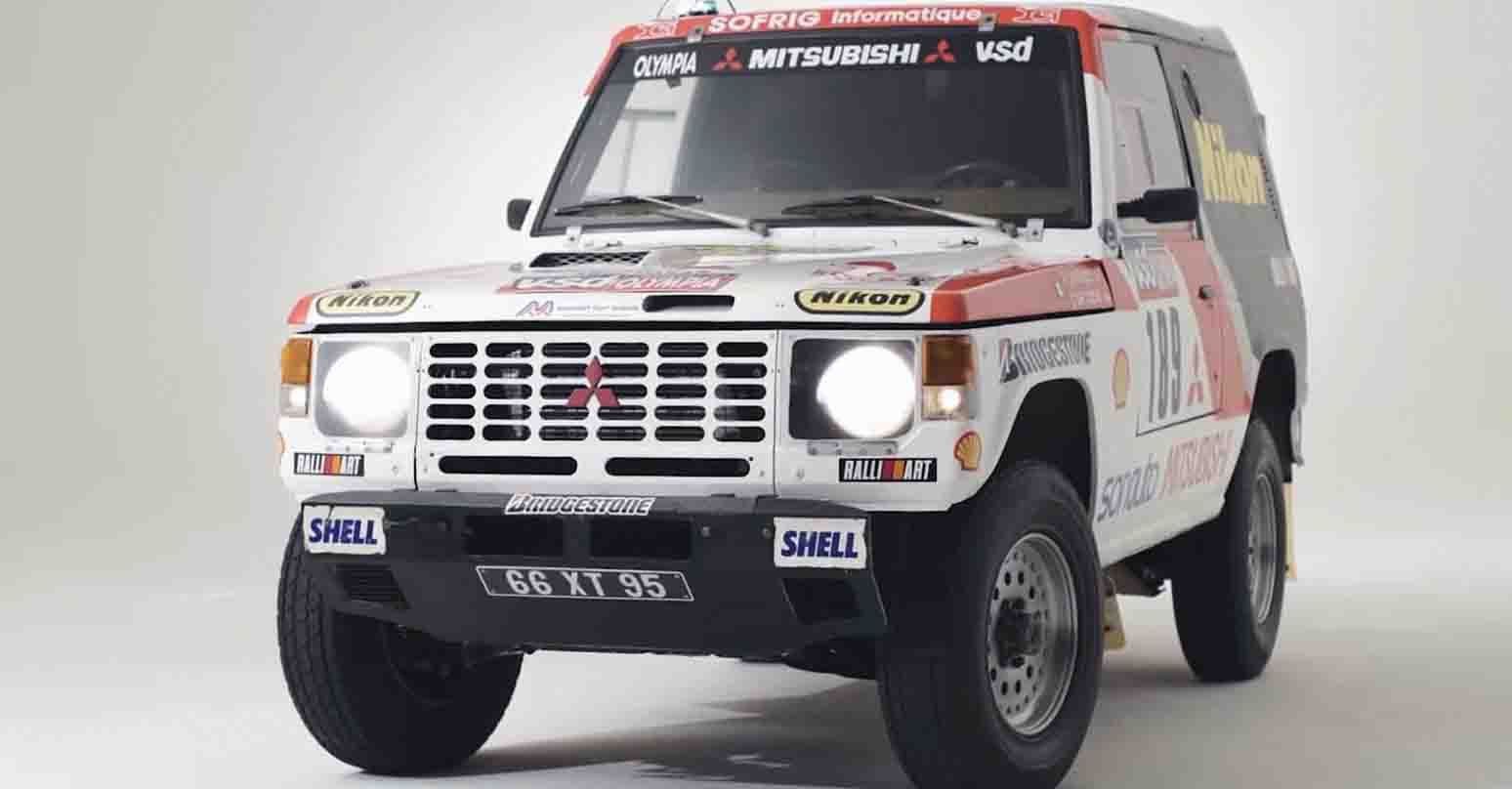 Mitsubishi Pajero Evolution ตำนานแชมป์ Dakar 1985 กลับมามีชีวิตอีกครั้ง หลังถูกจอดทิ้ง 40 ปี