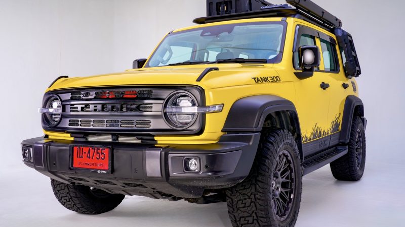 GWM เอาใจ TANKER สายลุย เปิดตัว “TANK Genuine Accessories” ชุดแต่งแท้สำหรับ TANK 300 เลือกได้ 2 สไตล์ พร้อมรับประกัน 5 ปี หรือ 150,000 กม.
